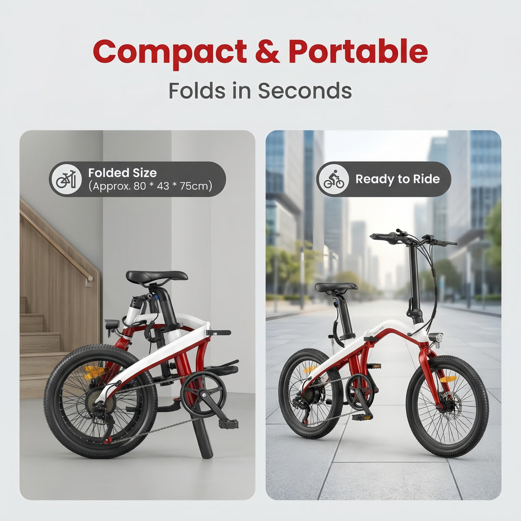 BeginONE Foldable eBike--T10