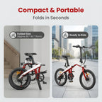 BeginONE Foldable eBike--T10