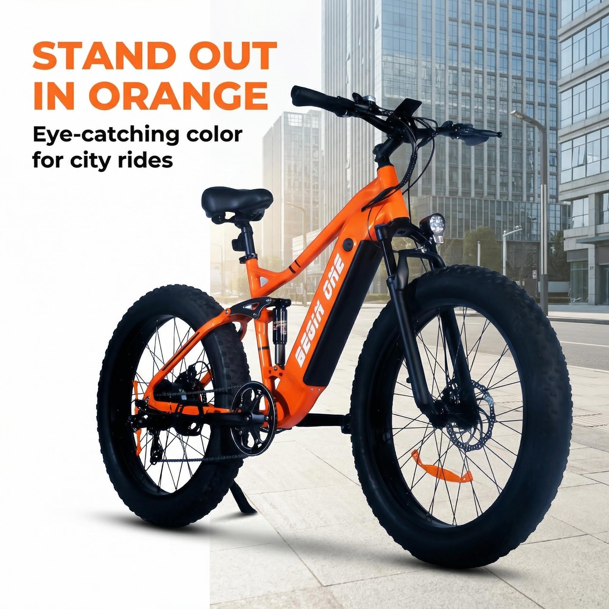 BeginONE Mountain eBike--M7F