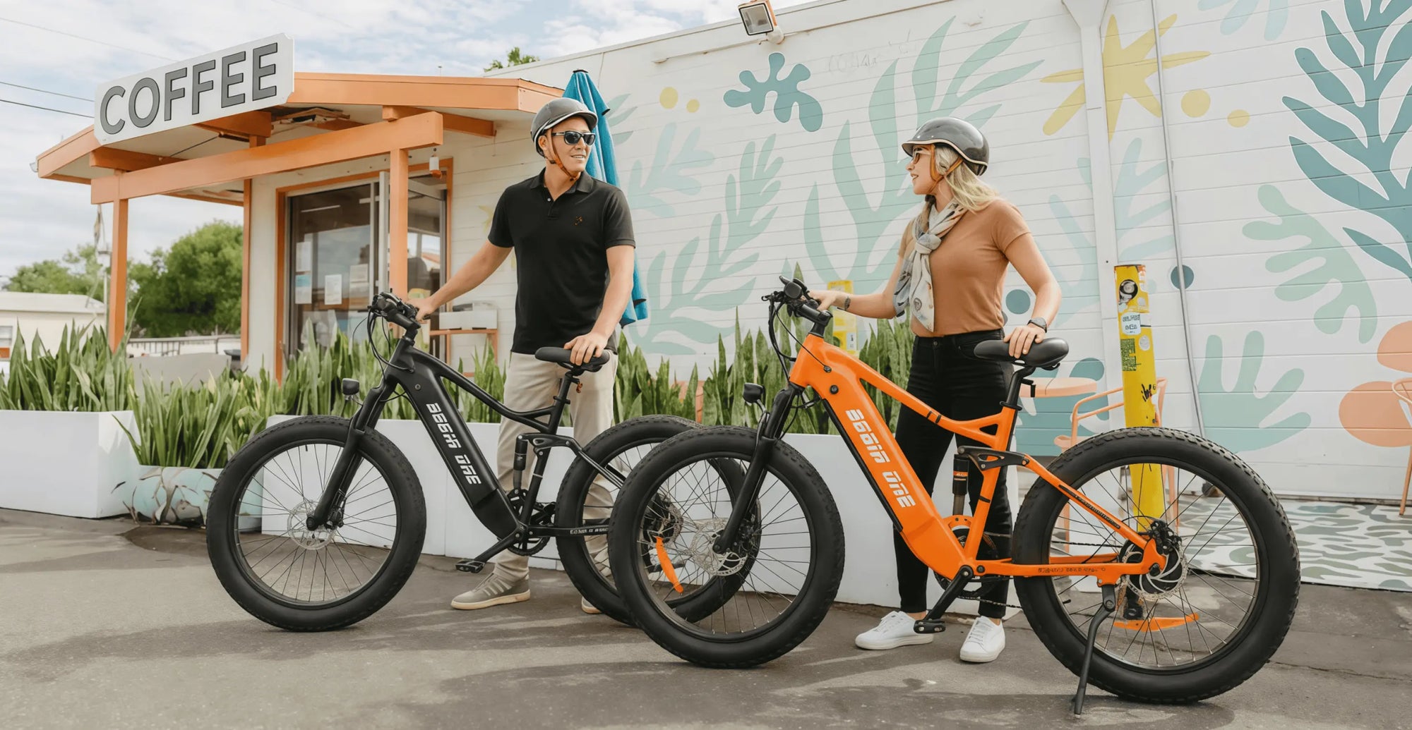 Coffee run? Make it electric.